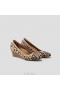 VIVAIA Almond Cap Wedge (Tamia Wedge Pro) High Shoes Dark Leopard
