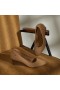 VIVAIA Almond Cap Wedge (Tamia Wedge Pro) High Shoes Nutmeg