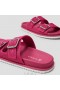 VIVAIA Dual Adjustable Buckle Slides (Nikki) Sandals Pitaya Mesh