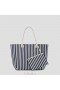 VIVAIA Maia-Navy Stripe Handbag Navy Stripes