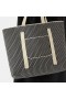 VIVAIA Zaneta Tote-Black White Handbag Black White