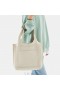 VIVAIA Zahara Tote-Cream Ivory Handbag White