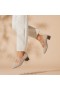 VIVAIA Square-toe Mary-Jane Heels (Melody Pro Mary-Jane) High Heels Almond