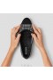 VIVAIA Running Shoes Almond Cap Flats (Tamia Walker) Flat Shoes Black