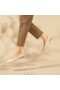 VIVAIA Almond Cap Ballet Flats (Tamia 2.0 Hemp) Flat Shoes White