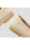 VIVAIA Square Cap V-Cut Flats (Margot 2.0) Flat Shoes White