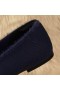 VIVAIA Round-Toe Faux Mink-Knit Loafers Navy