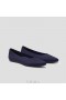 VIVAIA Pointed Cap Ballet Flats (Aria 5°) Flat Shoes Navy