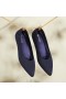 VIVAIA Pointed Cap Ballet Flats (Aria 5°) Flat Shoes Navy