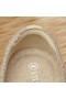 VIVAIA Round-Toe Terry Knit Loafers Latte - Fox