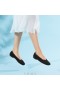 VIVAIA Square Cap V-Cut Mesh Flats (Margot 2.0) Flat Shoes Black