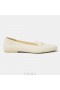 VIVAIA Round-Toe Patterned Loafers White