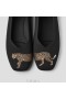 VIVAIA Square Cap V-Cut Flats (Margot 2.0) Flat Shoes Black