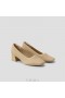 VIVAIA Square-Toe Chunky Heels (Melody) High Shoes Nude Peach