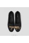 VIVAIA Round-Toe Embroidered Loafers (Audrey) Black