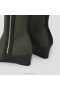 VIVAIA Square Cap Water-Repellent Zipper Boots (Micaela) Boots Dark Olive Green