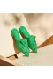 VIVAIA Pointed-Toe Knot Sandals (Yaffa) Sandals Green