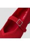 VIVAIA Square Cap Mary-Jane (Margot Mary-Jane) Flat Shoes Red
