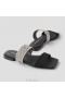 VIVAIA Square-Cap Flip-Flops Sandal (Maya) Sandals Black