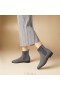 VIVAIA Square Cap Water-Repellent Ankle Boots (Riley Pro) Boots Gray