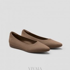 VIVAIA Running Shoes Pointed-Ballet Flats (Aria Walker) Flat Shoes Espresso