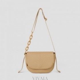 VIVAIA Sofia Crossbody Bag-Khaki Brown Shoulder Bag Khaki Brown