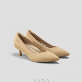 VIVAIA Pointed-Toe Kitten Heels (Scarlett) High Shoes Nude Peach