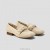 VIVAIA Square Cap Knot Loafers (Caitlin 2.0) Almond