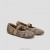 VIVAIA Square Cap Mary-Jane (Margot Mary-Jane) Flat Shoes Snake Look