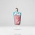 VIVAIA Removable TPR - Milkshake DIY Charms Pink