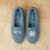 VIVAIA Round-Toe Recycled Faux Fur Loafers - Snowflake Loafers Blue