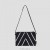 VIVAIA Lucy Crossbody Bag-Marine Chevron Shoulder Bag Marine Chevron