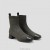 VIVAIA Square Cap Water-Repellent Boots (Madison) Boots Dark Olive Green Black