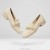 VIVAIA Square Cap Knot Loafers-Cream Ivory Low Shoes White