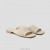 VIVAIA Wide Band Flip Flops Sandals (Marianna) Sandals Golden Almond Mesh