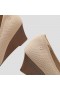 VIVAIA Almond Cap Wedge (Tamia Wedge Pro) Sapatos altos Almond