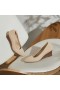 VIVAIA Almond Cap Wedge (Tamia Wedge Pro) Sapatos altos Almond