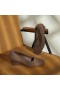  Sapatos altos VIVAIA Square-Toe Wedge (Margot Wedge Pro) Espresso