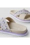 VIVAIA Criss Cross Straps Slides (Natalia) Sandálias Azul