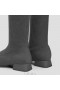  Botas de lã repelentes de água VIVAIA Square-Cap até o joelho (Tara Pro) Botas cinza escuro