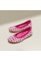  VIVAIA Flats de bico redondo (Claire) Sapatos baixos Pitaya Gingham