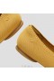  VIVAIA Almond Cap Ballet Flats (Tamia 2.0) Sapatos Baixos Amarelos