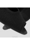  VIVAIA Peep Cap Wedge (Tamia Peep Cap) Sapatos altos pretos