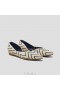 VIVAIA Pointed Cap Flats (Melia) Sapatos Baixos Brancos