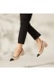  VIVAIA Salto Grosso Pontiagudo (Tracy Pro) Sapatos Altos Pretos