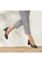VIVAIA Almond Cap Block Heel (Tamia Block Heel) Sapatos altos cinza