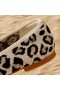  Mocassim VIVAIA Squared Cap Terry Knit Leopardo Escuro