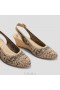 VIVAIA Almond Cap Slingback Wedge Sandals (Tamia Slingback Wedge Pro) sandálias estilo cobra