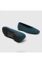  VIVAIA Flats Square-Cap V-Cut (Especial de Inverno) Sapatos Baixos Deep Peacock