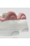  VIVAIA Tênis Casual Unissex (V Prime) Tênis Branco Rosa